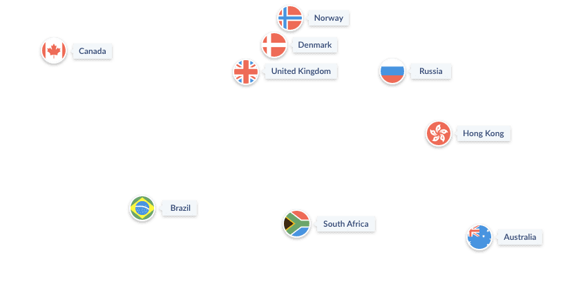 VPN Countries